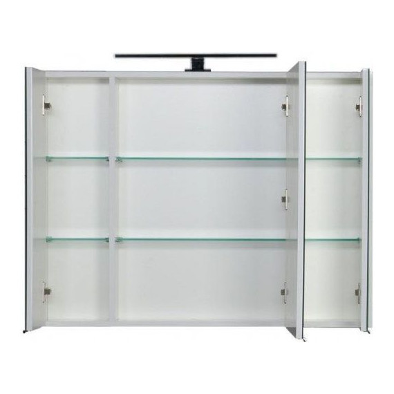 Зеркало-шкаф Aquanet Латина 100 см 179636, белый - 6 Зеркало-шкаф Aquanet Латина 100 см 179636, белый фото 6