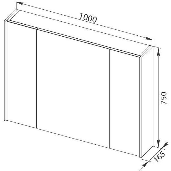 Зеркало-шкаф Aquanet Латина 100 см 179636, белый - 9 Зеркало-шкаф Aquanet Латина 100 см 179636, белый фото 9