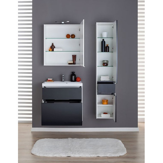 Зеркало-шкаф Aquanet Латина 70 см 179997, белый - 6 Зеркало-шкаф Aquanet Латина 70 см 179997, белый фото 6