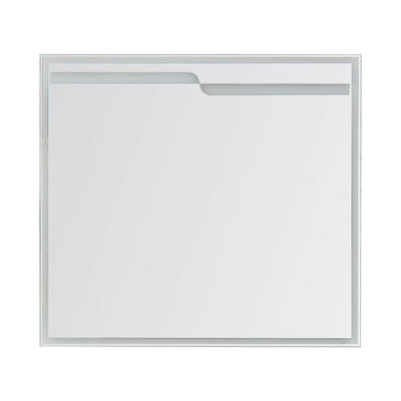 Зеркало Aquanet Модена 100 см 198490, белый - 2 Зеркало Aquanet Модена 100 см 198490, белый фото 2