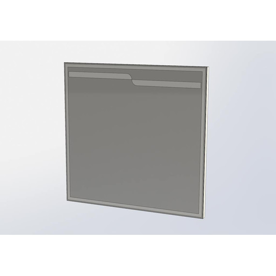 Зеркало Aquanet Модена 100 см 198490, белый - 3 Зеркало Aquanet Модена 100 см 198490, белый фото 3