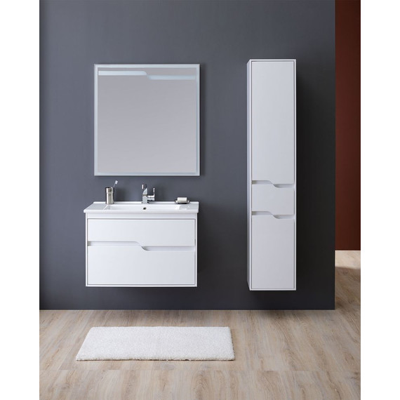 Зеркало Aquanet Модена 85 см 196966, белый - 6 Зеркало Aquanet Модена 85 см 196966, белый фото 6