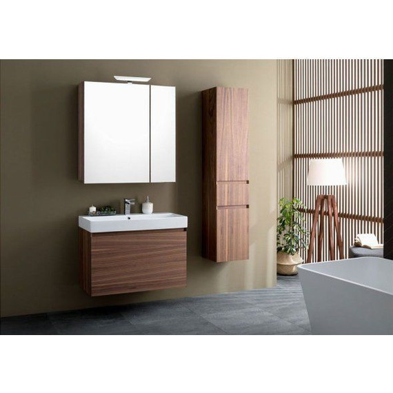 Зеркало-шкаф Aquanet Нью-Йорк 85 см 203954, орех - 7 Зеркало-шкаф Aquanet Нью-Йорк 85 см 203954, орех фото 7