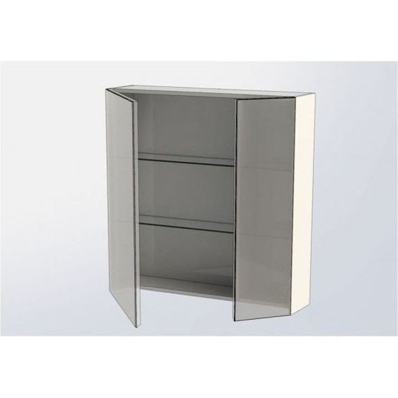 Зеркало-шкаф Aquanet Йорк 85 см 202089, белый фото 5