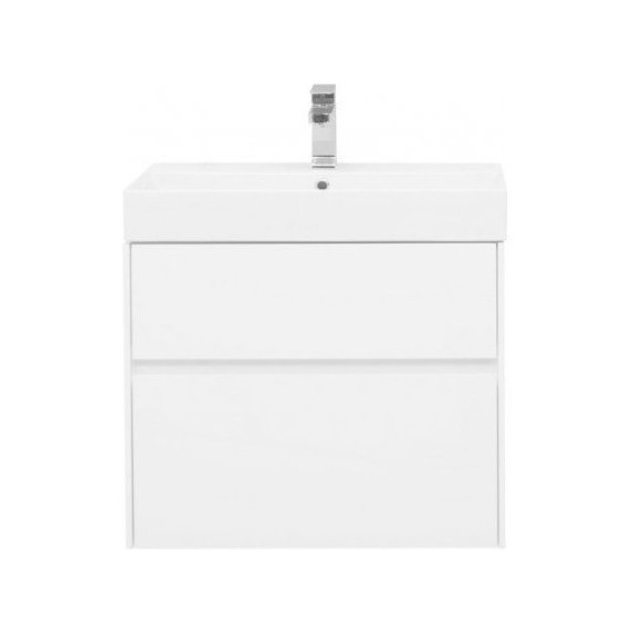 Тумба подвесная с раковиной Aquanet Бруклин 70 см 203959, белый - 3 Тумба подвесная с раковиной Aquanet Бруклин 70 см 203959, белый фото 3