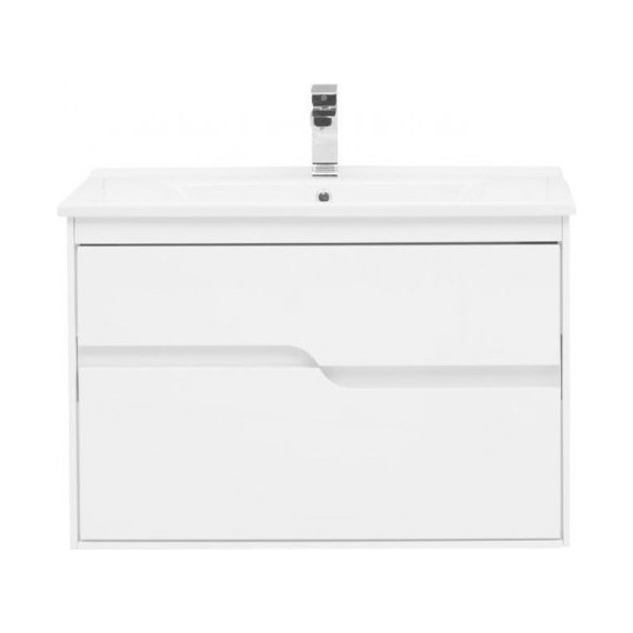 Тумба подвесная с раковиной Aquanet Модена 85 см 196965, белый - 5 Тумба подвесная с раковиной Aquanet Модена 85 см 196965, белый фото 5