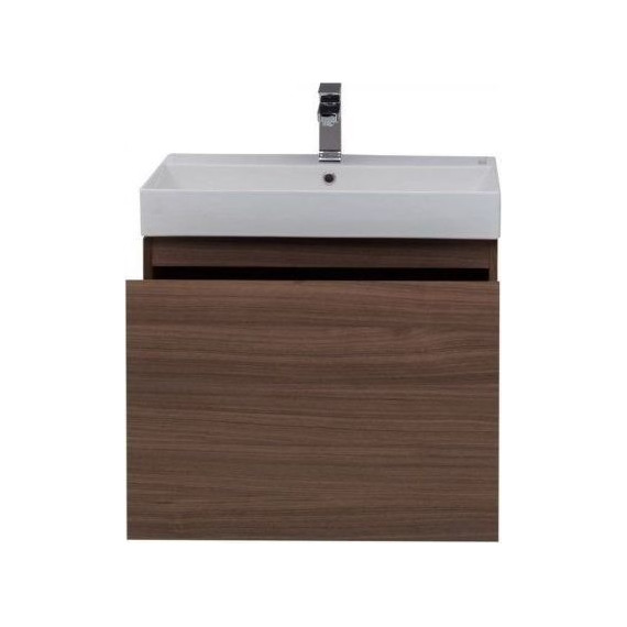 Тумба подвесная с раковиной Aquanet Нью-Йорк 70 см 203946, орех - 6 Тумба подвесная с раковиной Aquanet Нью-Йорк 70 см 203946, орех фото 6