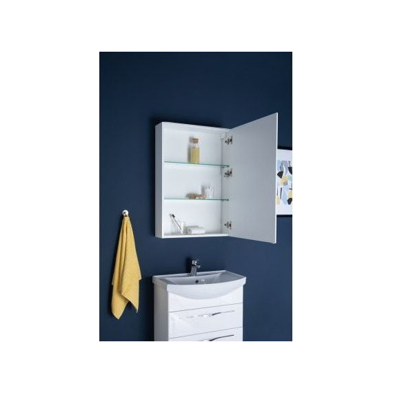 Зеркало-шкаф Aquanet Орлеан 60 см 183076, белый - 10 Зеркало-шкаф Aquanet Орлеан 60 см 183076, белый фото 10