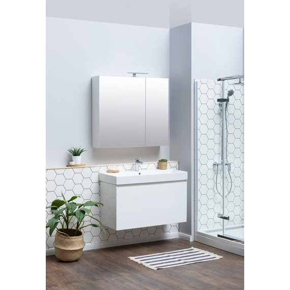 Тумба подвесная с раковиной Aquanet Йорк 100 см 202091, белый - 8 Тумба подвесная с раковиной Aquanet Йорк 100 см 202091, белый фото 8