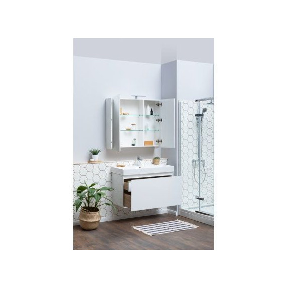 Тумба подвесная с раковиной Aquanet Йорк 85 см 202092, белый - 12 Тумба подвесная с раковиной Aquanet Йорк 85 см 202092, белый фото 12