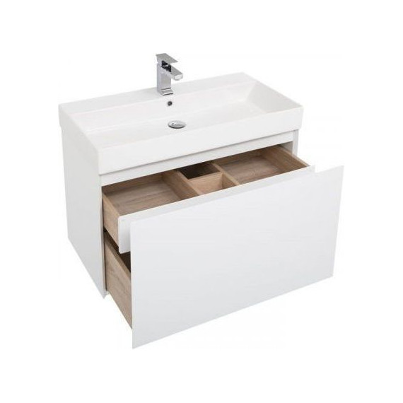 Тумба подвесная с раковиной Aquanet Йорк 85 см 202092, белый - 6 Тумба подвесная с раковиной Aquanet Йорк 85 см 202092, белый фото 6