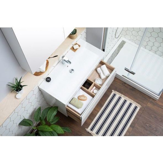 Тумба подвесная с раковиной Aquanet Йорк 85 см 202092, белый - 11 Тумба подвесная с раковиной Aquanet Йорк 85 см 202092, белый фото 11