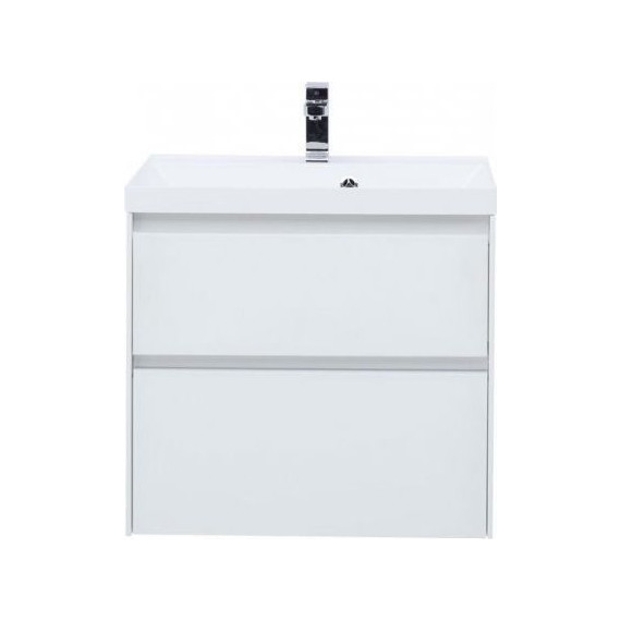 Тумба подвесная с раковиной Aquanet Гласс 70 см 206700, белый - 3 Тумба подвесная с раковиной Aquanet Гласс 70 см 206700, белый фото 3