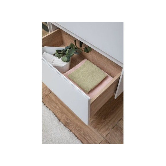 Тумба подвесная с раковиной Aquanet Гласс 90 см 196960, белый - 8 Тумба подвесная с раковиной Aquanet Гласс 90 см 196960, белый фото 8