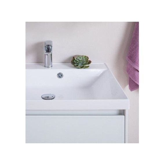 Тумба подвесная с раковиной Aquanet Гласс 90 см 196960, белый - 9 Тумба подвесная с раковиной Aquanet Гласс 90 см 196960, белый фото 9