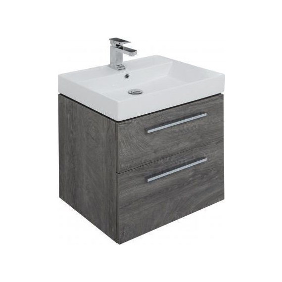 Тумба подвесная с раковиной Aquanet Nova 60 см 242278, дуб рошелье, Цвет фасада: дуб рошелье - 9 Тумба подвесная с раковиной Aquanet Nova 60 см 242278, дуб рошелье, Цвет фасада: дуб рошелье фото 9