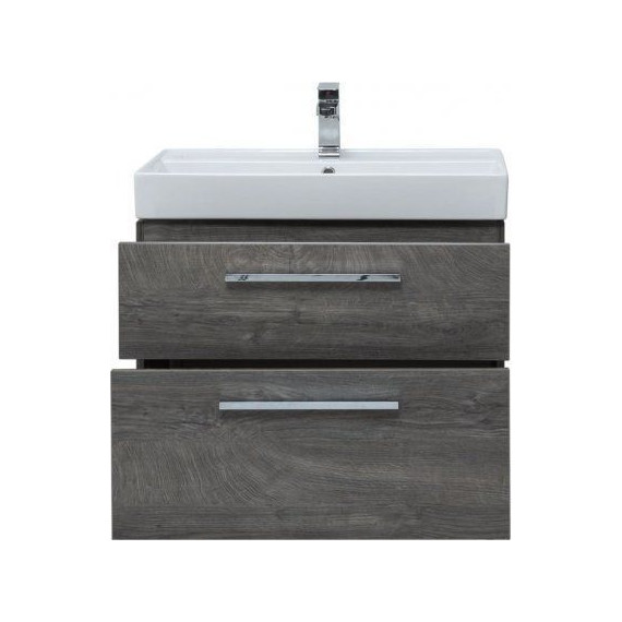 Тумба подвесная с раковиной Aquanet Nova 75 см 242260, дуб рошелье, Цвет фасада: дуб рошелье - 6 Тумба подвесная с раковиной Aquanet Nova 75 см 242260, дуб рошелье, Цвет фасада: дуб рошелье фото 6