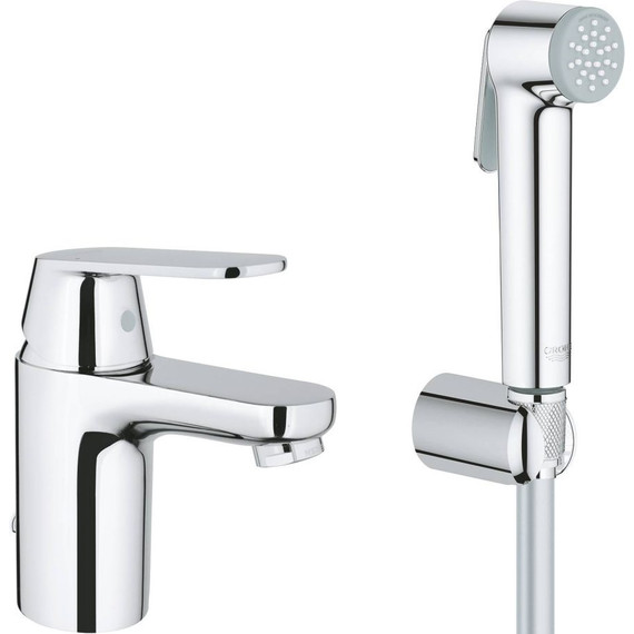 Смеситель для раковины с лейкой для биде Grohe Eurosmart Cosmopolitan 23125000 фото 