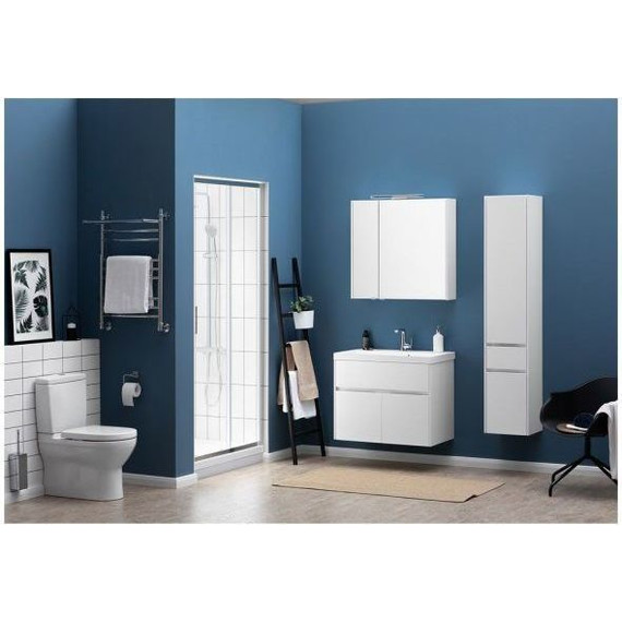 Пенал подвесной Aquanet Латина 35 см 179606, белый - 13 Пенал подвесной Aquanet Латина 35 см 179606, белый фото 13