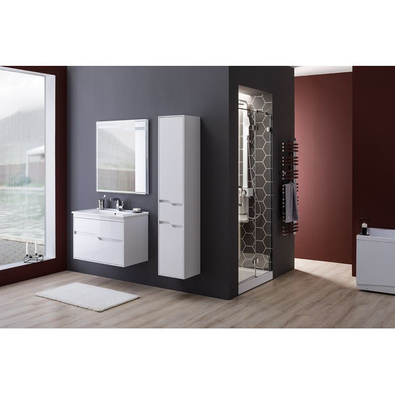 Пенал подвесной Aquanet Модена 35 см 196967, белый - 12 Пенал подвесной Aquanet Модена 35 см 196967, белый фото 12