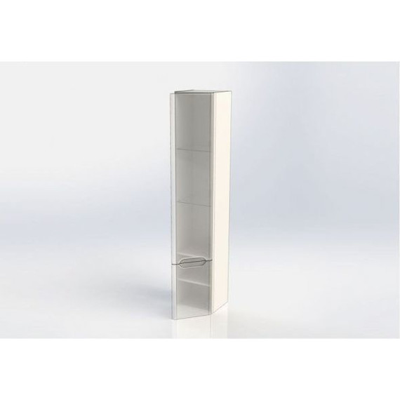 Пенал подвесной Aquanet София 35 см 199871, белый фото 4