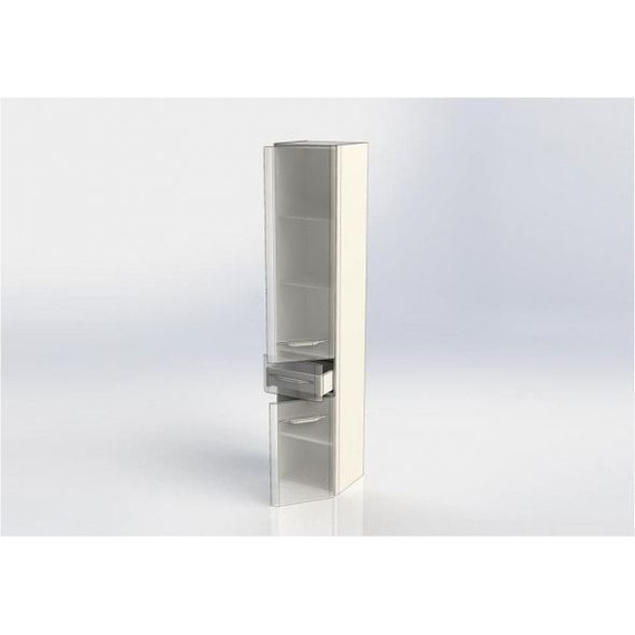 Пенал подвесной Aquanet Виченца 36 см 196964, белый - 8 Пенал подвесной Aquanet Виченца 36 см 196964, белый фото 8