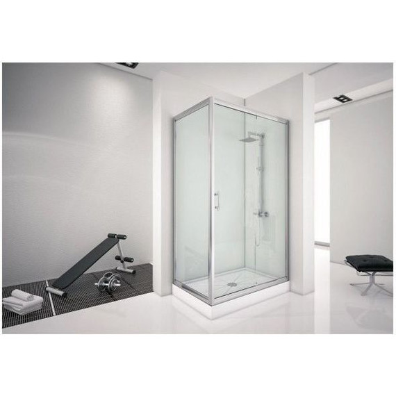 Душевое ограждение Aquanet Alfa NAA1131 120x80 см, хром/прозрачное фото 3