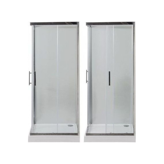 Душевое ограждение Aquanet Delta Cube NPE1142 90x90 см (стекло 8 мм), хром/прозрачное - 5 Душевое ограждение Aquanet Delta Cube NPE1142 90x90 см (стекло 8 мм), хром/прозрачное фото 5