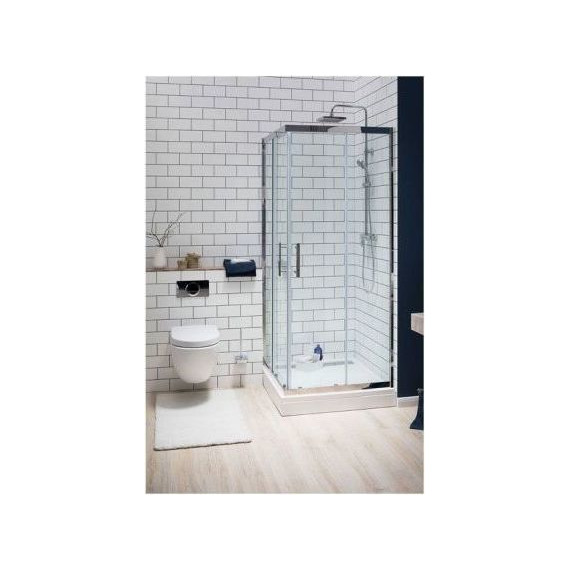 Душевое ограждение Aquanet Delta Cube NPE1142 90x90 см (стекло 8 мм), хром/прозрачное - 8 Душевое ограждение Aquanet Delta Cube NPE1142 90x90 см (стекло 8 мм), хром/прозрачное фото 8