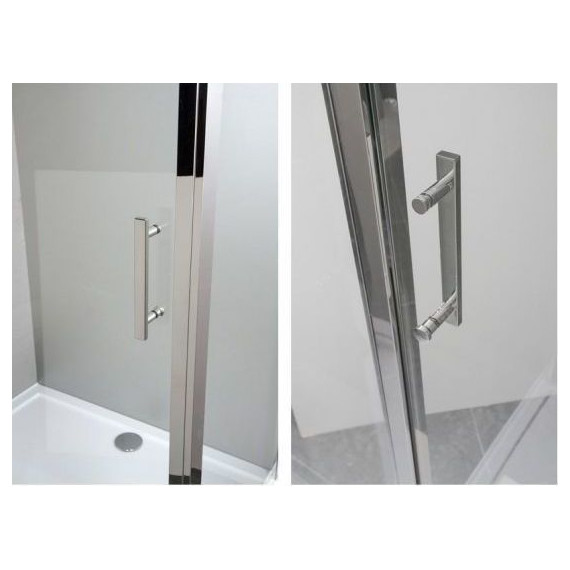 Душевое ограждение Aquanet Delta NPE1131 120x80 см (стекло 8 мм), хром/прозрачное фото 7