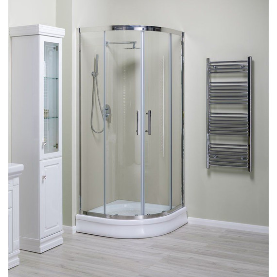 Душевое ограждение Aquanet Delta NPE2142 100x100 см (стекло 8 мм), хром/прозрачное - 4 Душевое ограждение Aquanet Delta NPE2142 100x100 см (стекло 8 мм), хром/прозрачное фото 4