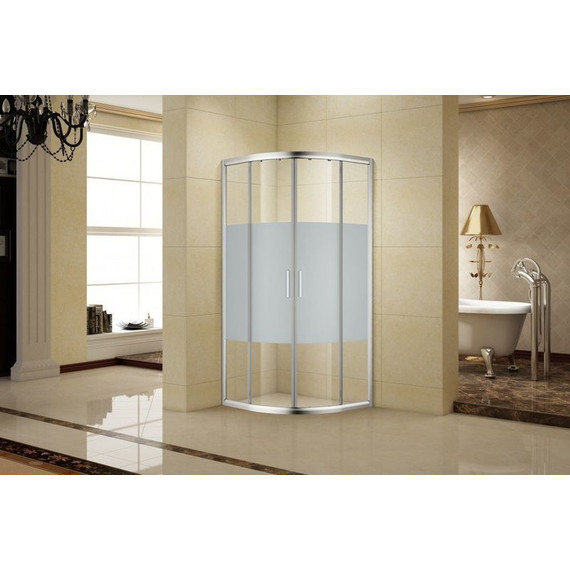 Душевое ограждение Aquanet Practic AE10-Q-90x90U-CP 90х90 см, хром/матовое фото 3