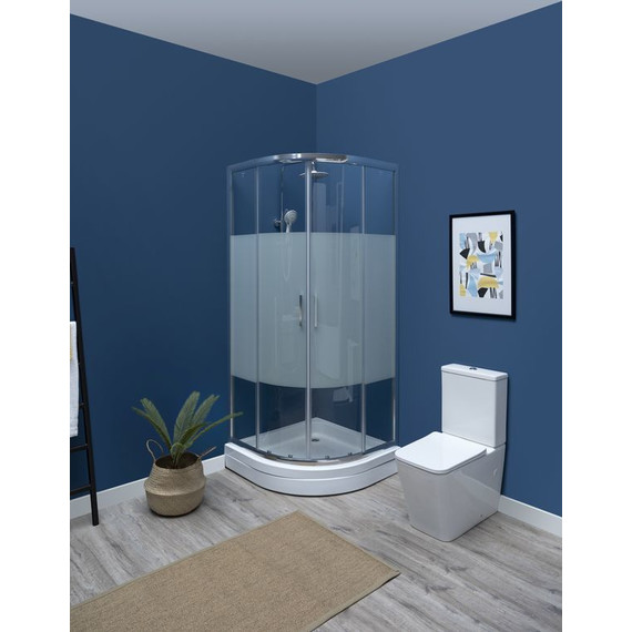 Душевое ограждение Aquanet Practic AE10-Q-90x90U-CP 90х90 см, хром/матовое фото 5