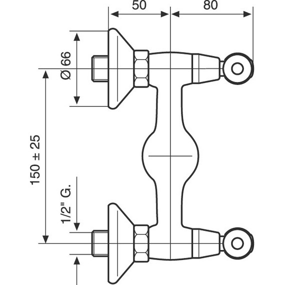 Смеситель для душа Emmevi Deco Ceramic OR121002, золото фото 2