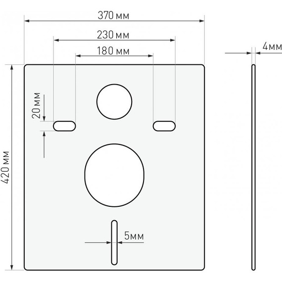 Инсталляция для унитаза Berges Wasserhaus Atom 410 040331 (кнопка хром глянец) фото 6