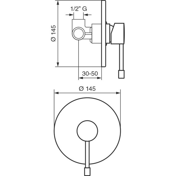 Смеситель для душа Emmevi Eden CR71009 фото 2