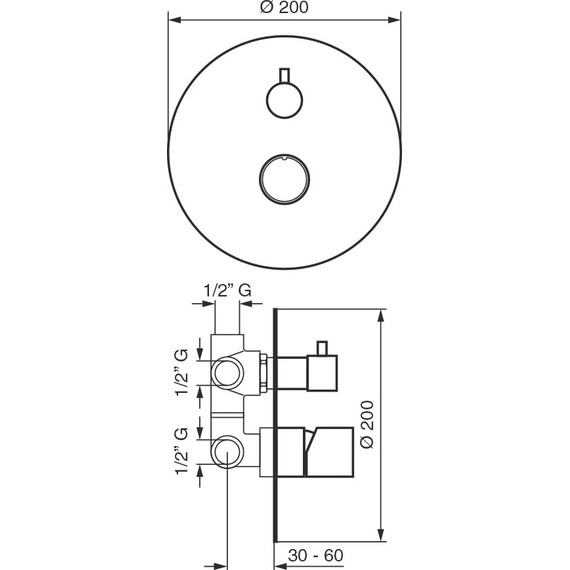 Смеситель для ванны Emmevi Minu CR83029 - 2 Смеситель для ванны Emmevi Minu CR83029 фото 2