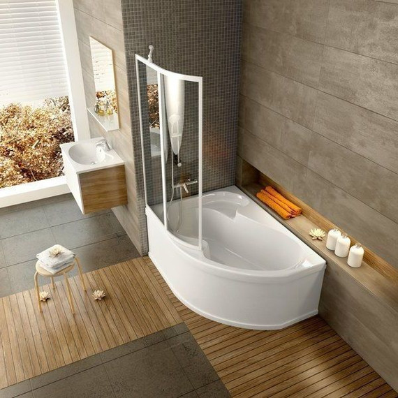 Ванна акриловая Ravak Rosa I 150х105 см CK01000000 L, Размер - мм: 1500х1050 фото 8