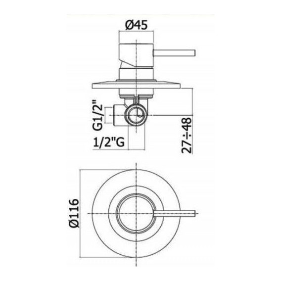 Смеситель для душа Paffoni Light LIG011NO, чёрный матовый фото 3