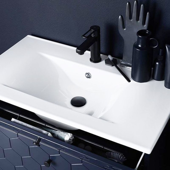 Смеситель для раковины Paffoni Ringo RIN071NO, чёрный матовый - 3 Смеситель для раковины Paffoni Ringo RIN071NO, чёрный матовый фото 3