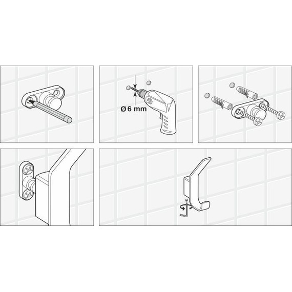 Крючок WasserKraft Sauer K-7923, цвет золото фото 3