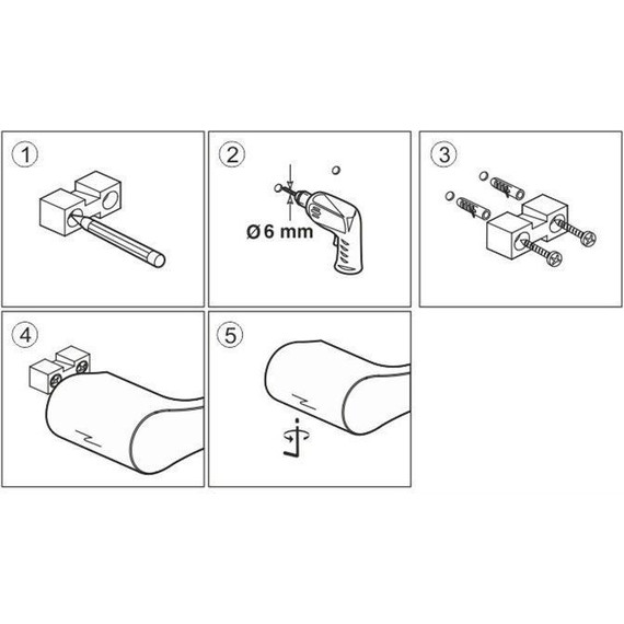 Полотенцедержатель WasserKraft Aisch K-5930, цвет золото - 4 Полотенцедержатель WasserKraft Aisch K-5930, цвет золото фото 4