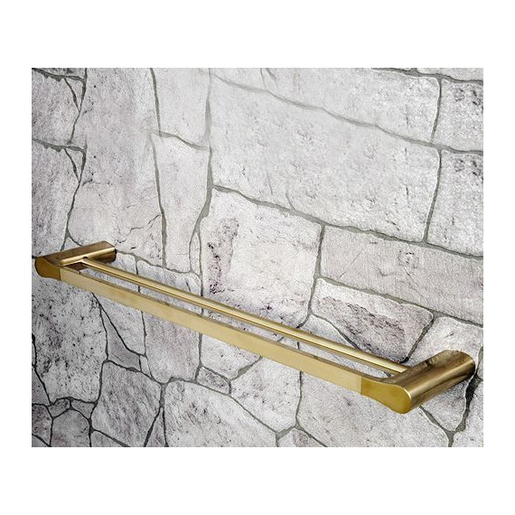 Полотенцедержатель WasserKraft Aisch K-5940, цвет золото - 3 Полотенцедержатель WasserKraft Aisch K-5940, цвет золото фото 3