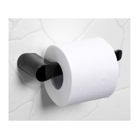 Держатель для туалетной бумаги WasserKraft Glan K-5196, цвет чёрный - 3 Держатель для туалетной бумаги WasserKraft Glan K-5196, цвет чёрный фото 3