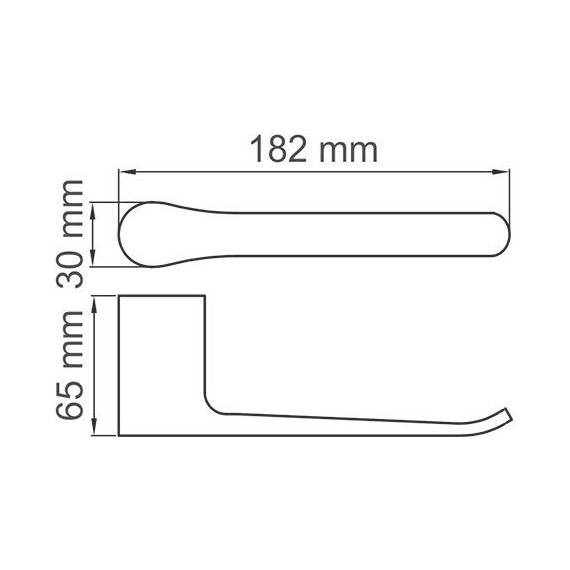 Держатель для туалетной бумаги WasserKraft Glan K-5196, цвет чёрный - 5 Держатель для туалетной бумаги WasserKraft Glan K-5196, цвет чёрный фото 5