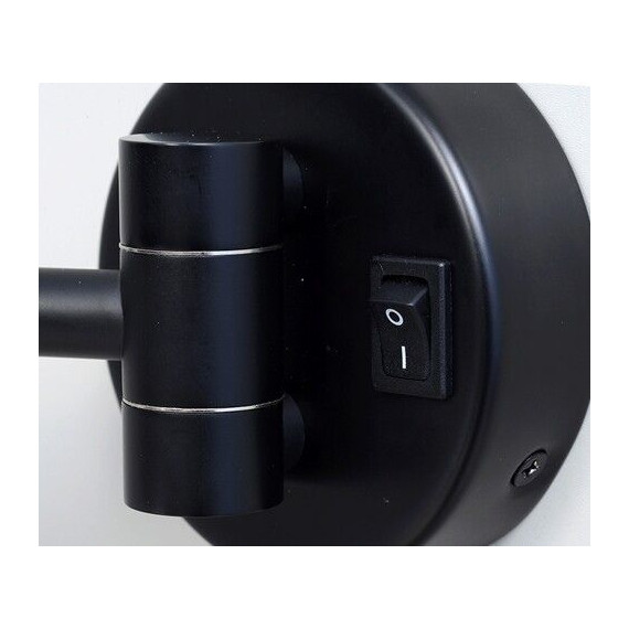 Зеркало косметическое настенное WasserKraft K-1004BLACK, цвет чёрный - 6 Зеркало косметическое настенное WasserKraft K-1004BLACK, цвет чёрный фото 6