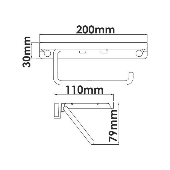 Держатель для туалетной бумаги WasserKraft K-1425 фото 5