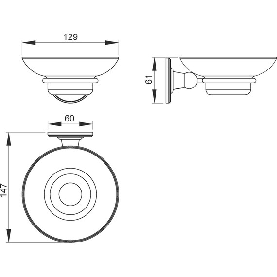 Мыльница Timo Nelson 150021/00 фото 2