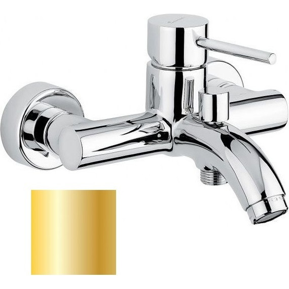 Смеситель для ванны Emmevi Piper OR45001, золото фото 2