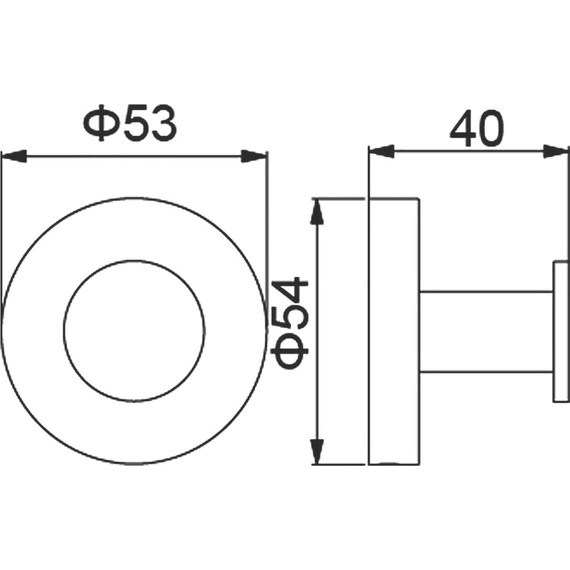 Крючок Timo Saona 13011/03, цвет чёрный фото 3
